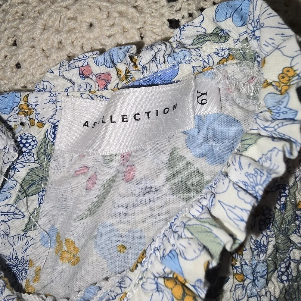 AS Collection, Girls 6Y, Dress, Short Sleeve Floral